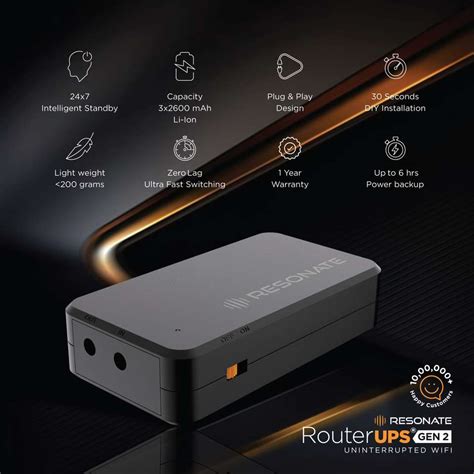 RESONATE RouterUPS Gen2 CRU12V2A Power Backup for Router Price in India ...