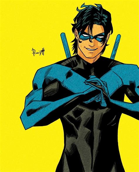 Richard Grayson, Dick Grayson, Agent 37, Nightwing Art, Michael Caine ...