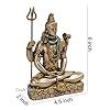Buy CraftVatika Shiva Shiv Idol Statue murti God Bholenath meditaing ...