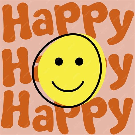 Illustration De La Journée De L'emoji Du Monde Plat, Un Emoji Jaune Souriant Dessiné à La Main ...