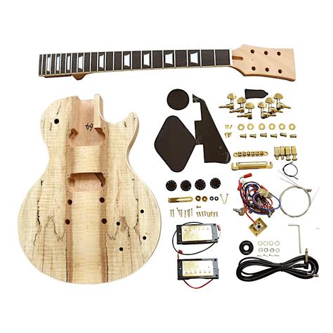 Buy Coban Guitars Build your own DIY Guitar Kit UK LP710 Spalted le ...