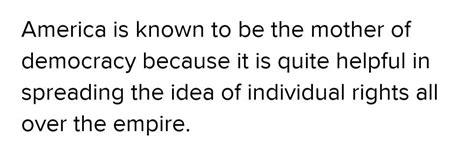 which country of the world is known as the mother of modern democracies ...