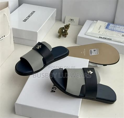 Balenciaga Mens Luxury Slippers in Ikeja - Shoes, Busbby Luxwears | Jiji.ng