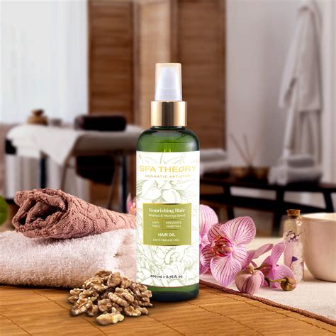 Premium Walnut & Moringa Hair Oil For Hair - Strengthen Naturally – Spa ...