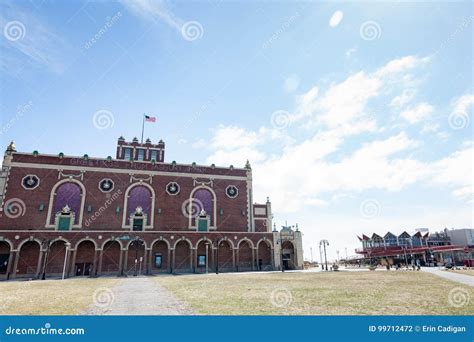 Asbury Park Convention Hall Editorial Photography - Image of boardwalk ...