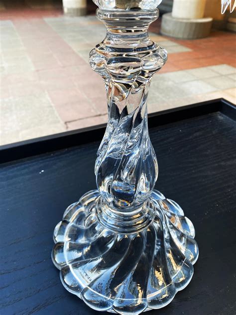 Baccarat Crystal Candlestick For Sale at 1stDibs | baccarat crystal ...