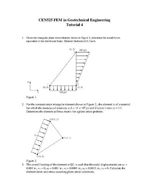 CEN 525 Tutorial 3 updated - CEN525 FEM in Geotechnical Engineering ...