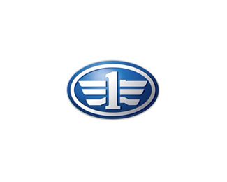 中国一汽全新logo发布，扁平化设计，简约了-全力设计