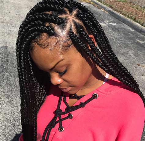 PJ Plaits @Hair,Nails,And Style @hairby_ericka | Plaits hairstyles, Box ...