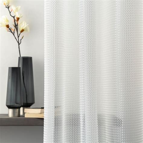 Buy Corsica Set of 2 Embroidered Sheer Door Curtains from Corsica by ...