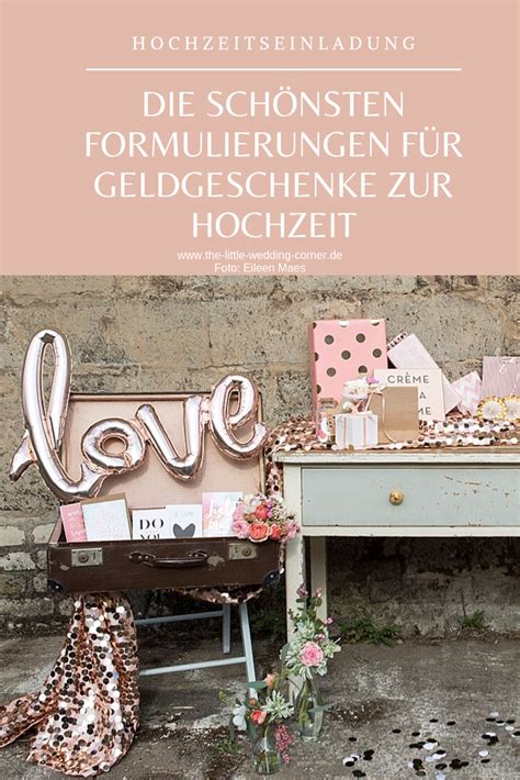 Einladung Geldgeschenk Hochzeit