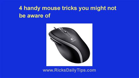 Image result for Mouse Button 3 Tricks