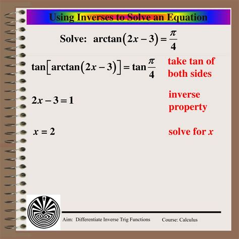 Image result for Solving Trig Equations Using Inverses