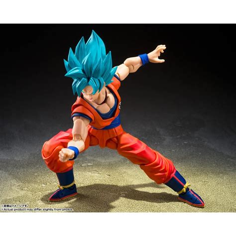 Dragon Ball Z Son Goku (Blue Power Transcending Limits) SHF By Tamashi ...
