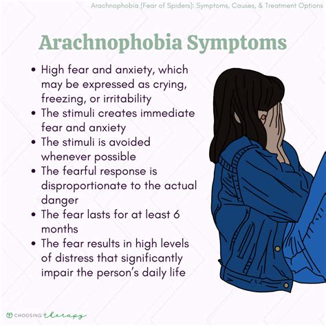 Arachnophobia (Fear of Spiders): Symptoms, Causes, & Treatment Options