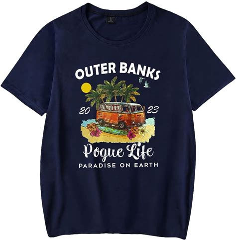 Buy Outer Banks Pogue Life 2023 Tv Series T-Shirt Crewneck Short Sleeve ...