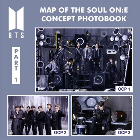 Jual POSTER KPOP BTS MAP OF THE SOUL ONE CONCEPT PHOTOBOOK PART 1 | Shopee Indonesia