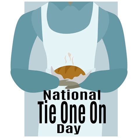 National Tie One On Day, Idea for poster, banner, flyer or postcard ...