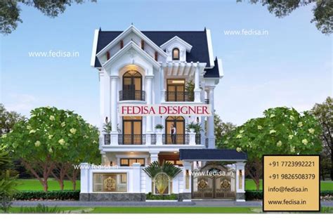 South Facing House Plans Luxury Private Pool Villa Triplex Villa Design ...