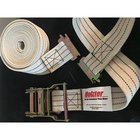 Holtzer White Glove Cotton Moving E Track Straps pianos - Frederick ...