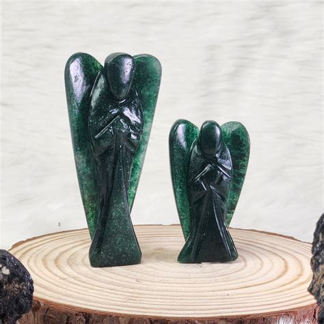 Green Jade Angel - Calling Crystals