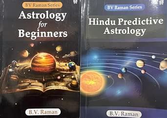 Astrology For Beginners and Hindu Predictive Astrology By BV Raman ...