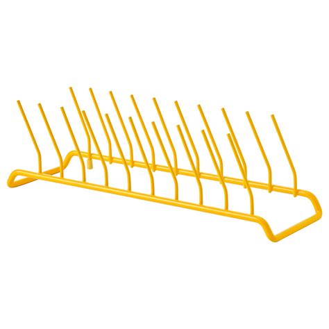 RINNIG plate holder, yellow - IKEA