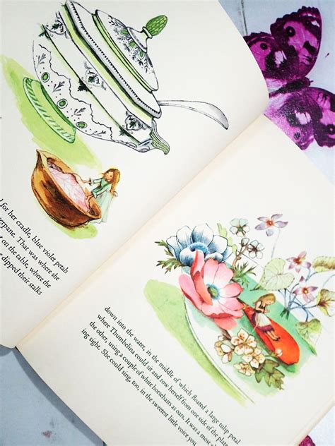 Thumbelina Hans Christian Andersen Illus. by Adrienne Adams First Edit ...