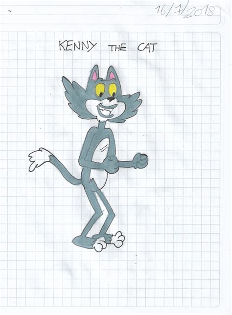 Kenny the Cat from SpongeBob SquarePants (V.2) by matiriani28 on DeviantArt