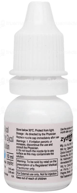 Zywet Eye Drops 10 Ml - Uses, Side Effects, Dosage, Price | Truemeds