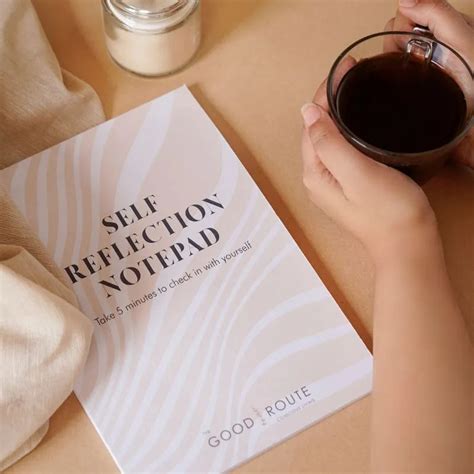 The Good Route Self Reflection Notepad | EarthBased
