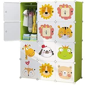 KRISHYAM®12 Cube Portable Wardrobe for Bedroom Ideal Storage Organizer ...