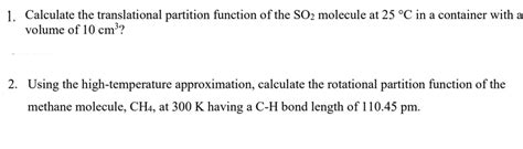 Image result for Translational Partition Function Explained