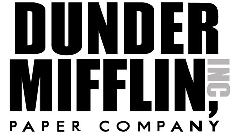Dunder Mifflin Logo, symbol, meaning, history, PNG, brand