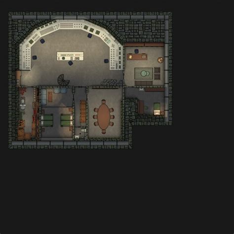 Antarctic Military Base Map | Cthulhu Architect