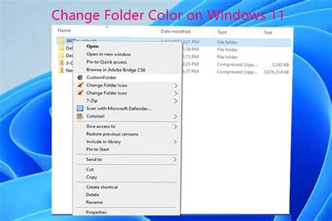Windows 11 Folder Customization 的图像结果
