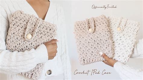 Crochet Tablet Case Tutorial 的图像结果