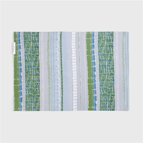 Buy Art Of Asia Blue Printed Cotton Placemat - 33x48cm from Home Centre ...