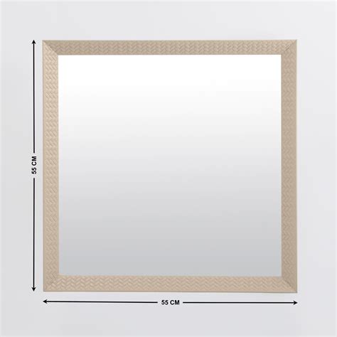Buy Reflection Square Decorative Wall Mirror - 55x55cm from Home Centre ...