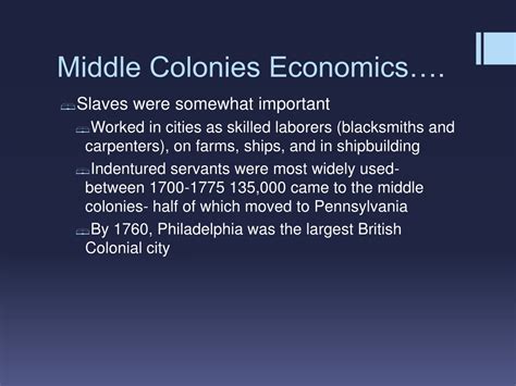 PPT - The Middle Colonies PowerPoint Presentation, free download - ID ...