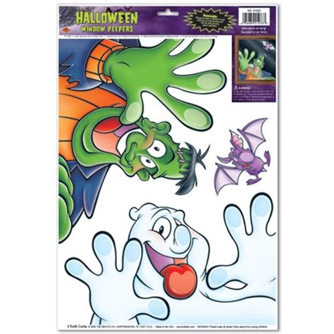 Buy Halloween Peeper Window Clings (Pack of 3) Online at Low Prices in ...