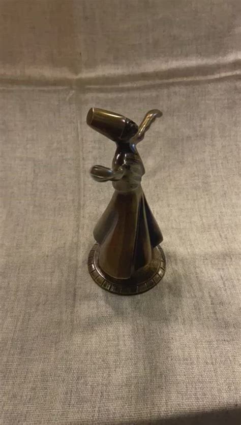 Dancing Sufi-Brass Statue Show Piece, Dervish for Rumi Lovers | Rang ...