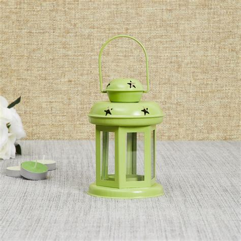 Buy Salsa Round Glass Lantern - 10 cm L x 10 cm W x 20 cm H from Home ...