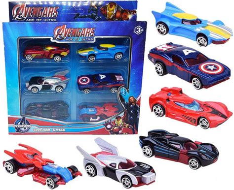 azhari Avengers Age of Ultra - Set of 6 Cars Civil War 6-Pack ...