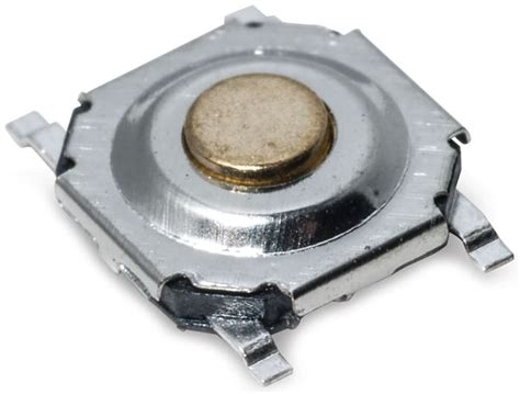 PTS525 SK15 SMTR2 LFS C & K | C & K IP40 Gold Button Tactile Switch ...