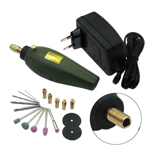 Electric Mini Drill Set Tool for Milling Polishing Drilling Cutting En ...