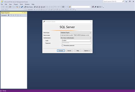 Image result for Azure SQL Managed Instance Connect SSMS