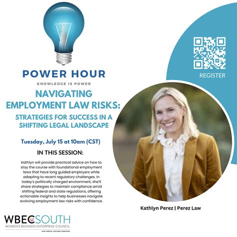 Power Hour: Navigating Employment Law Risks: Strategies for Success in ...