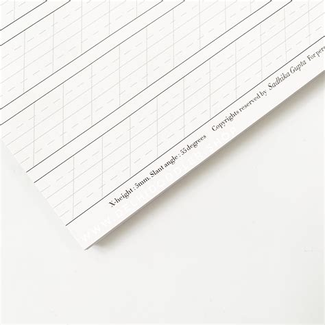 Practice Pad for Calligraphy – Delhi Doodler