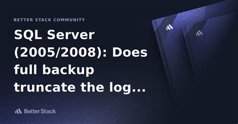 Full SQL Server Backup Full Recovery Mode 的图像结果